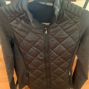 Polo Ralph Lauren knit/nylon jacket.